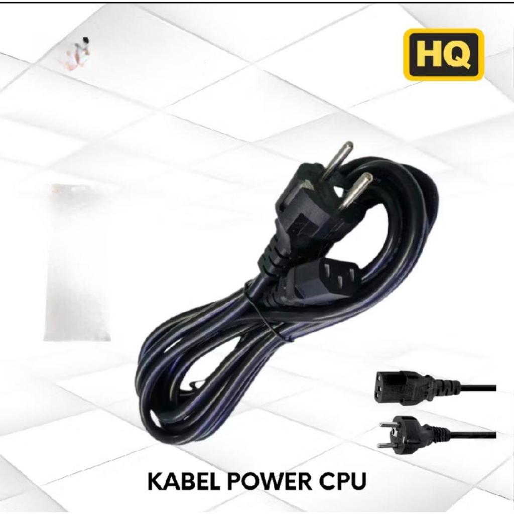 Kabel Power CPU Listrik / kabel power timbangan / PSU to Monitor / Power Monitor / Rice Cooker / HIT