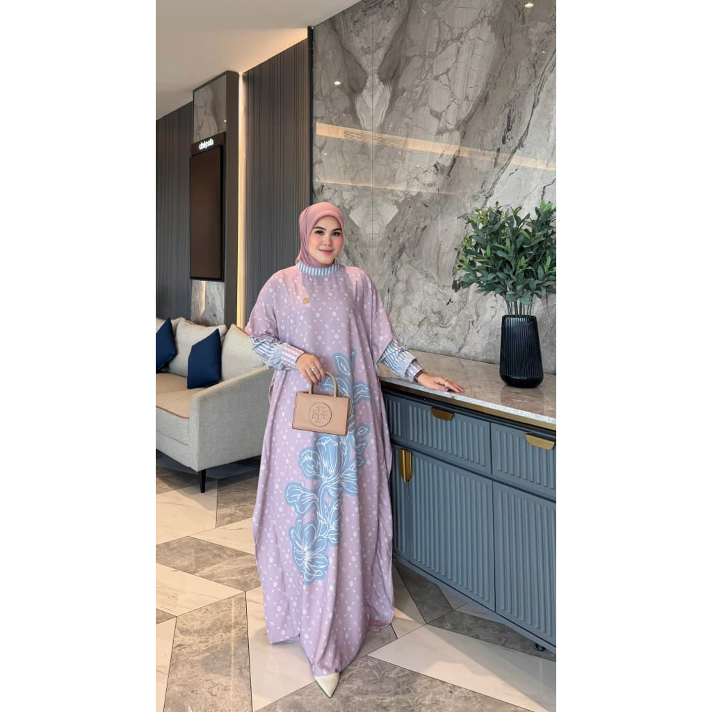 ready gamis kaftan Nunulolo terbaru