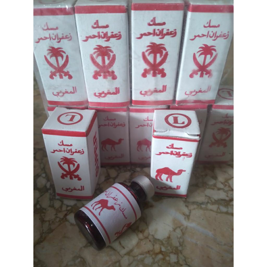 TINTA MISK MERAH ZA'FARON JA'FARON ZAFARON JAFARON JAPARON SUPER