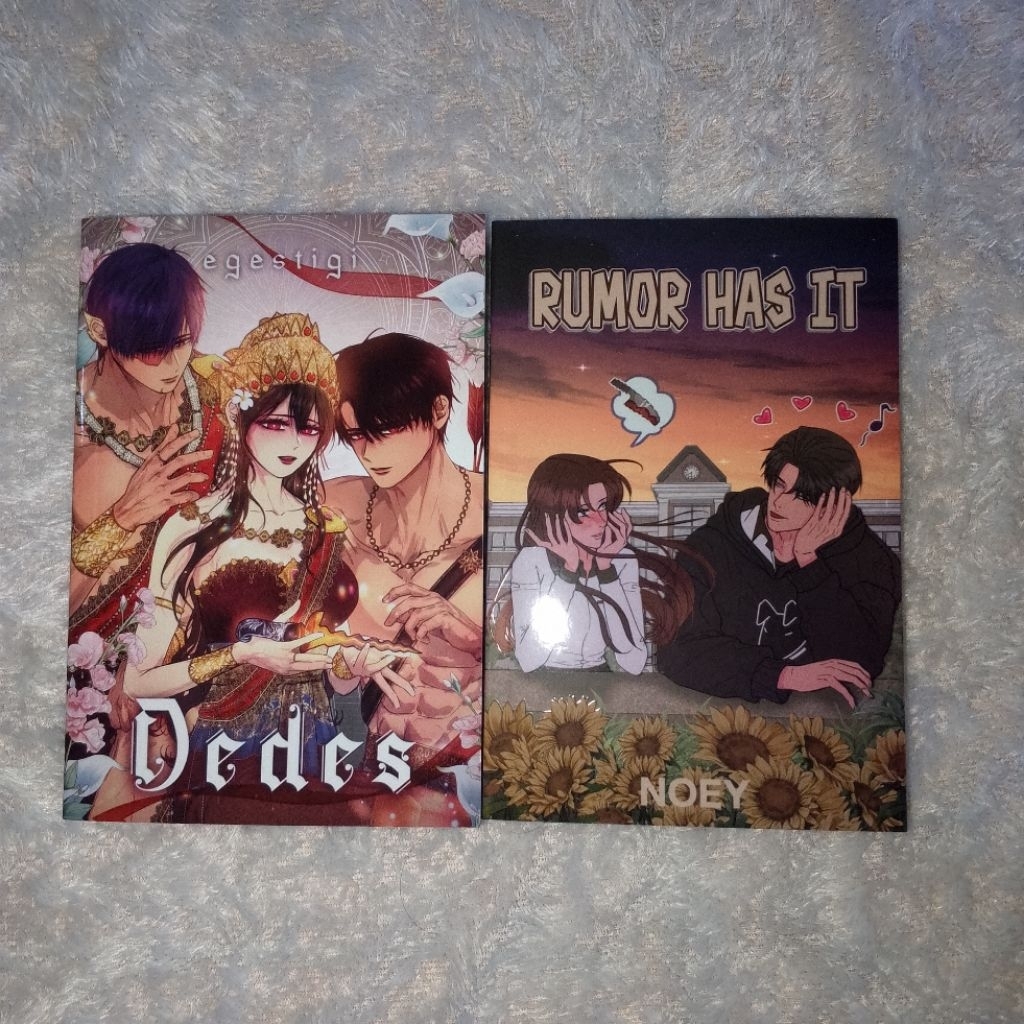 Novel Komik Webtoon (Preloved)