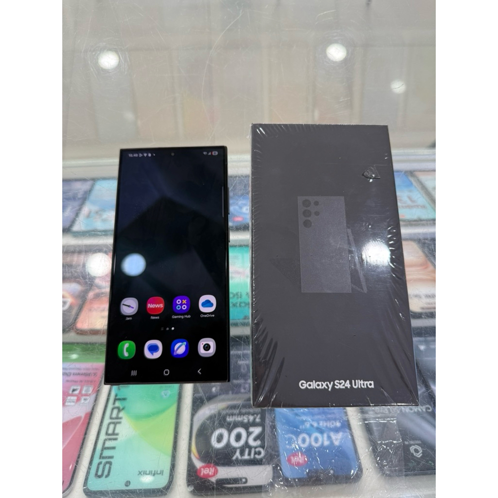 samsung galaxy s24 ultra 12/256gb bekas mulus