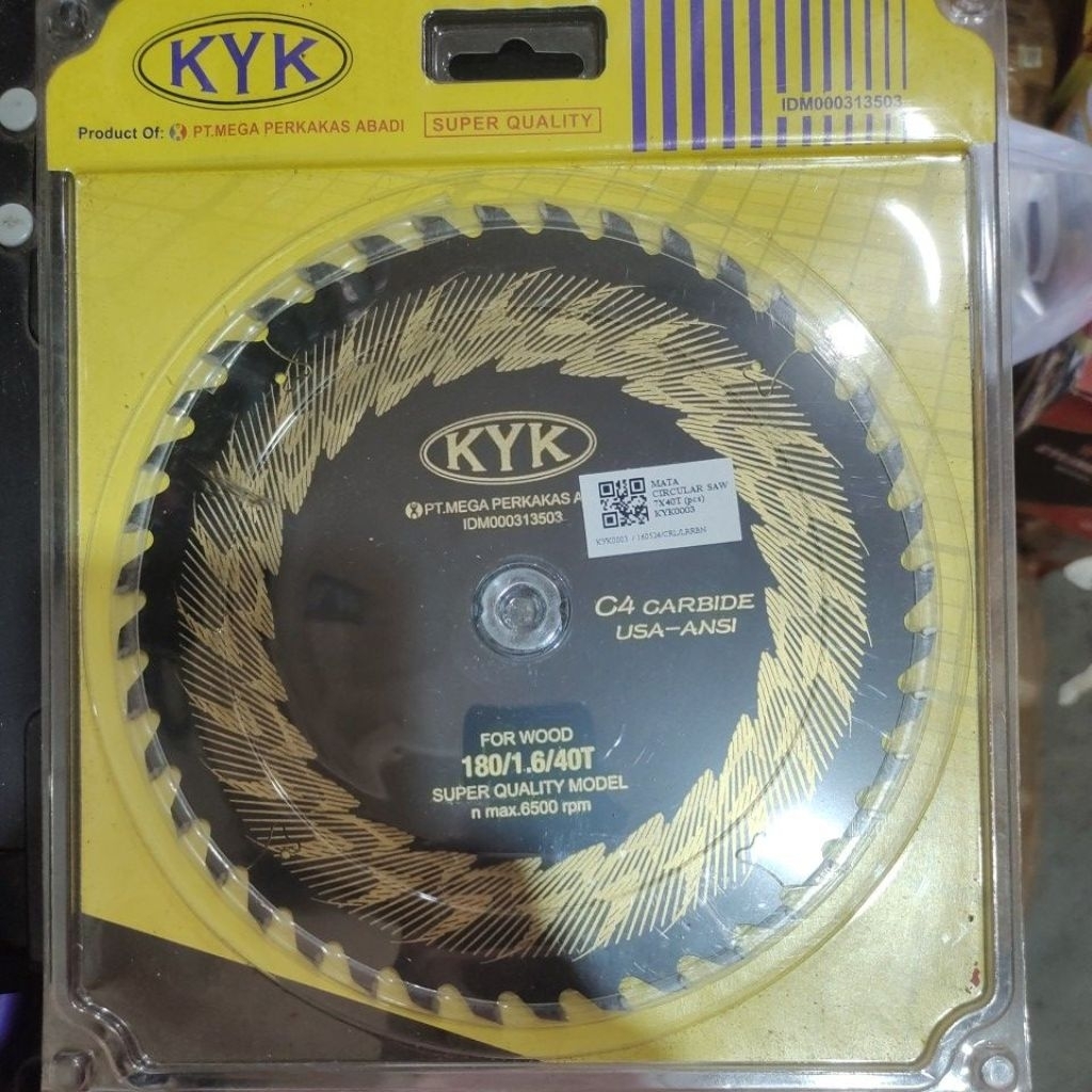 KYK MATA CIRCULAR SAW 7 × 40 T