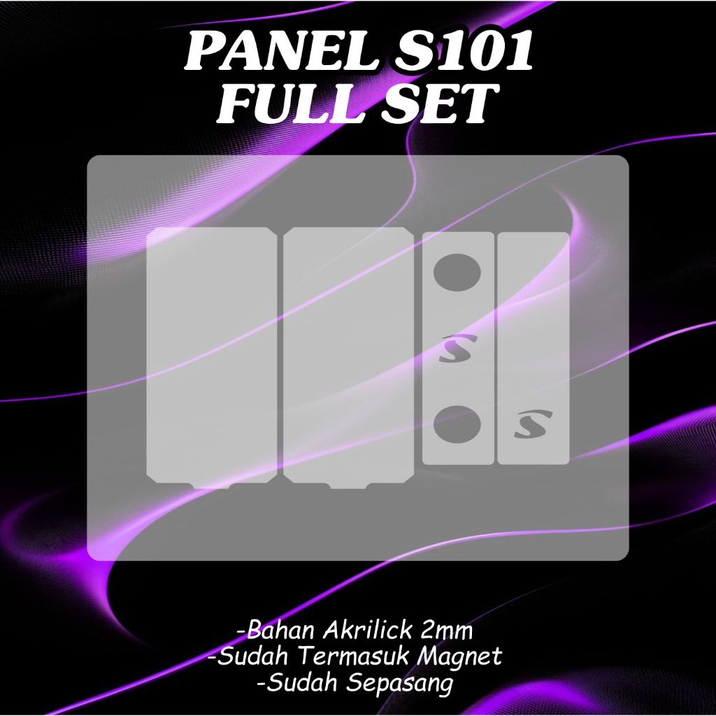 aksesoris panel / pelindung cover san s101 fulset