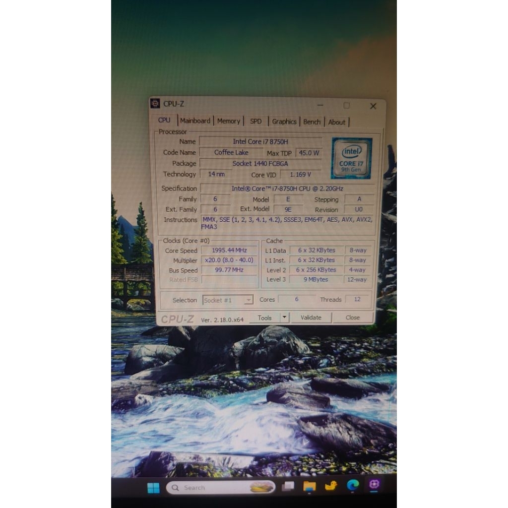Mini PC i7 8750H Siap Pakai