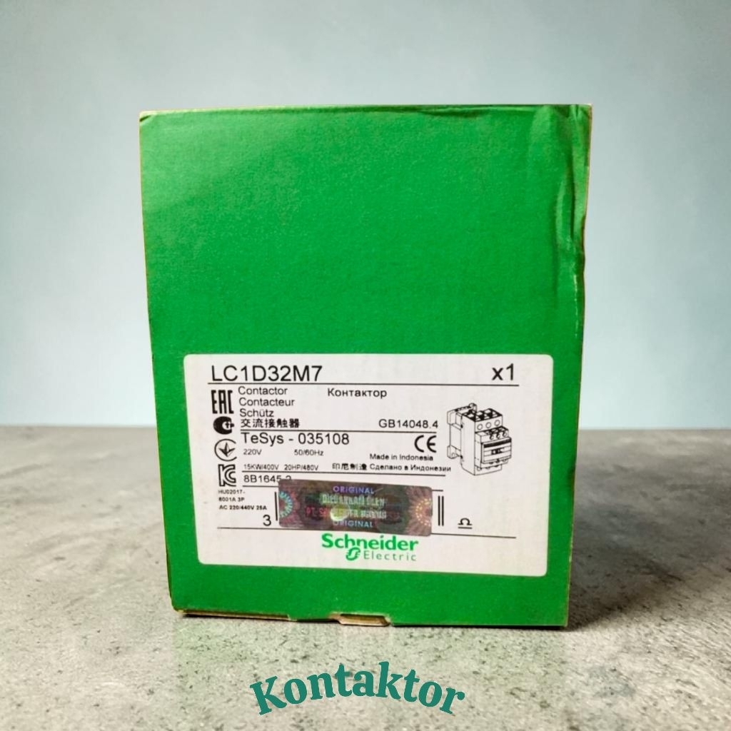 Kontaktor schneider lc1d32