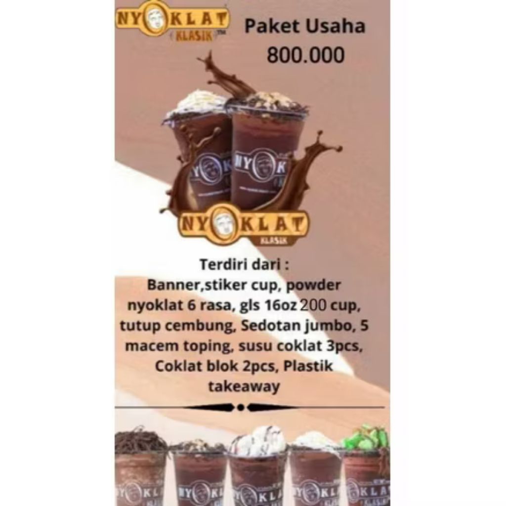 Paket Pemula Nyoklat