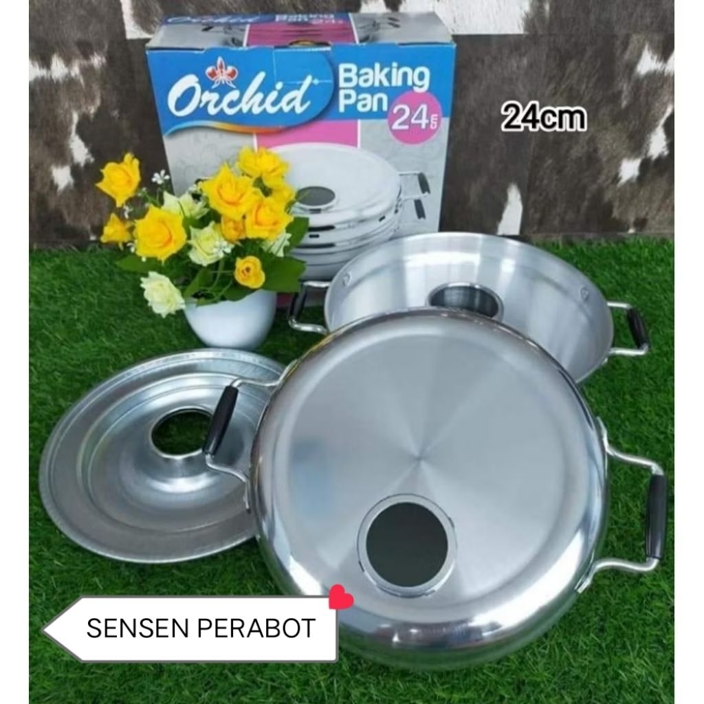 BAKING PAN ORCHID ( PANGGANGAN BOLU)