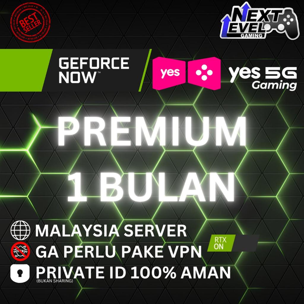 GeForce NOW GFN YES Cloud Gaming Malaysia Bulanan