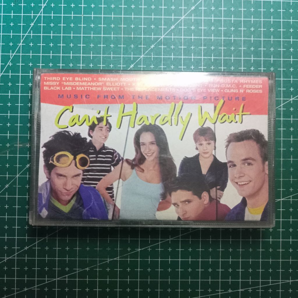 Kaset Soundtrack - OST Can't Hardly Wait (Third Eye Blind, Blink 182, Run DMC, The Replacement, G*ns