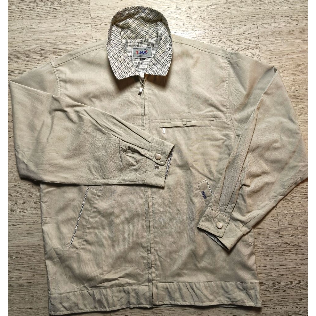 Jaket T BUC Casual Jacket Workout Hangout Motoran Sport Branded