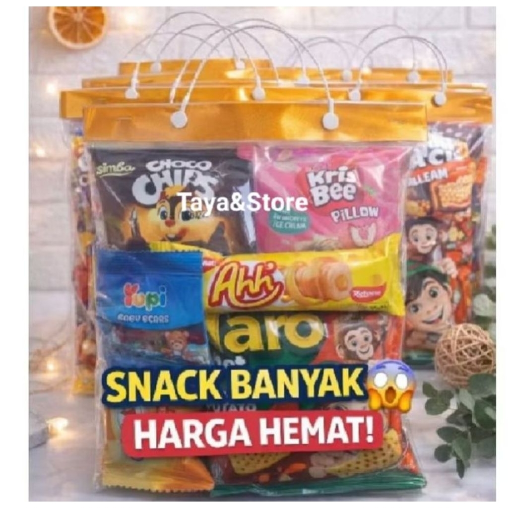 Paket Snack Ultah Anak / Hampers Snack Lucu