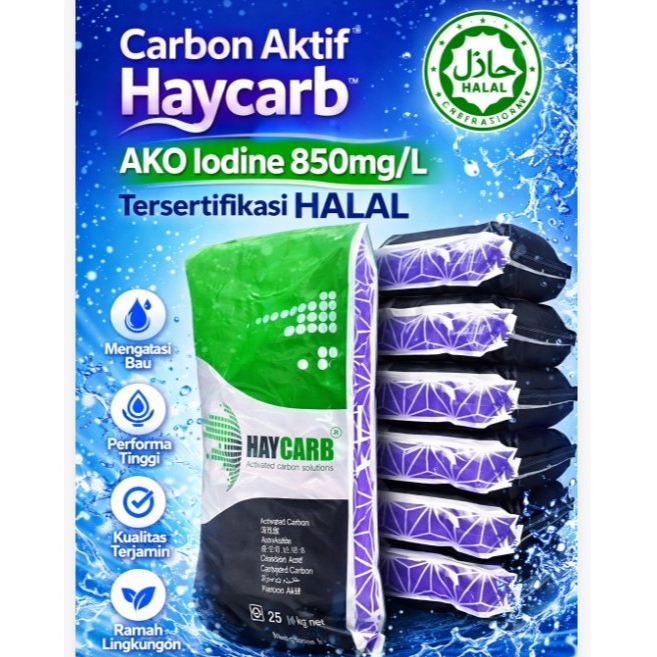 Carbon Active Haycarb AKO Iodine 850Mg/l