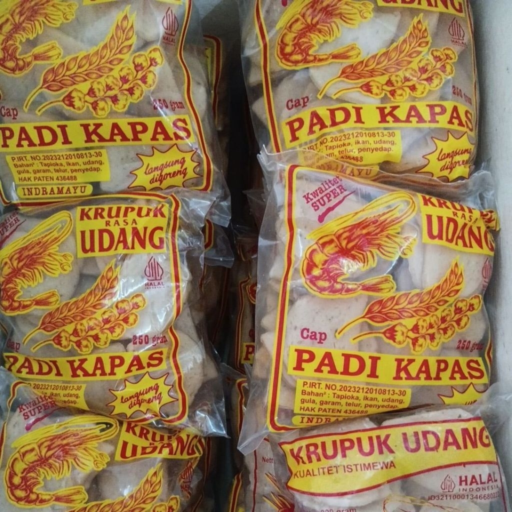 KERUPUK UDANG PADI KAPAS