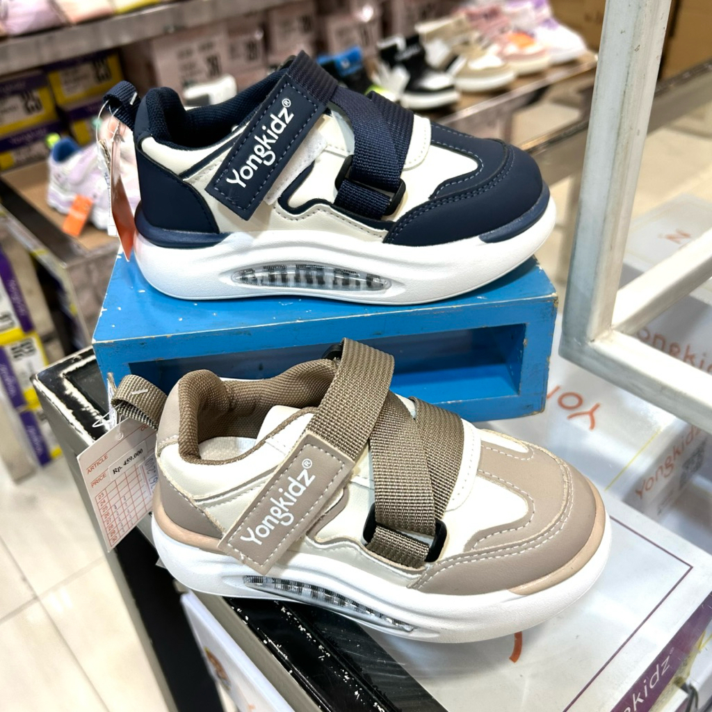 sepatu anak cowok sneakers YONGKIDZ original 26-30