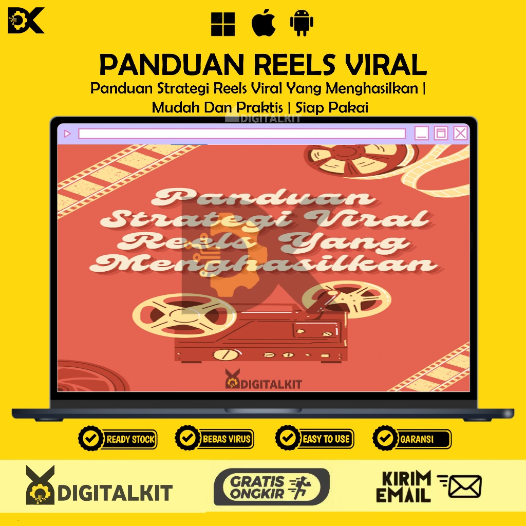 [T0865] Strategi Reels Instagram | Panduan Konten Reels untuk Jangkauan & Engagement
