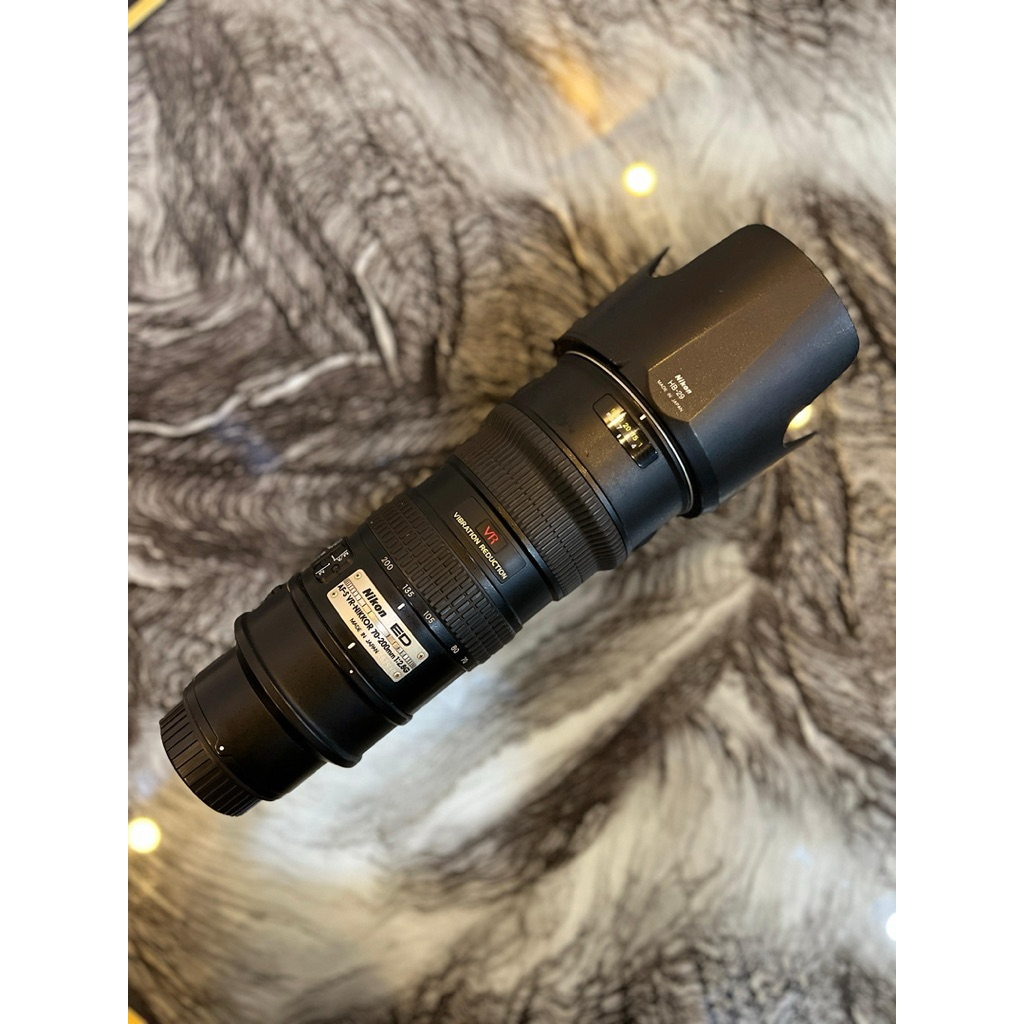 Lensa 70 200mm F2.8 VR G Like New - Siap Pakai