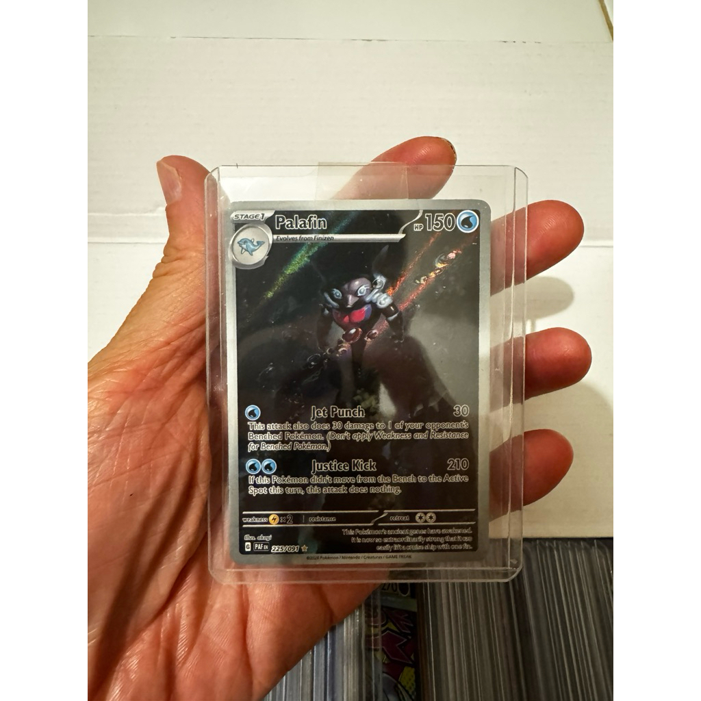 Palafin PAF 225/091 AR - Kartu Pokemon English