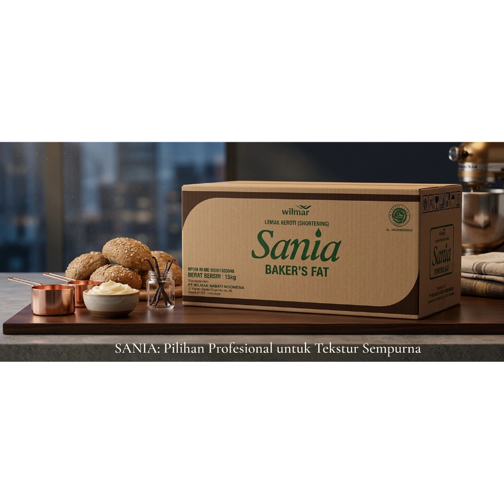 SANIA BAKERS FAT ( MENTEGA PUTIH )