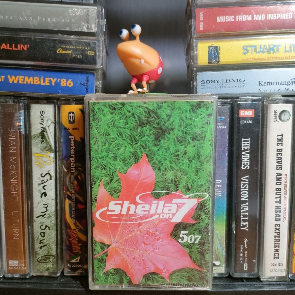 Kaset Pita Sheila On 7 SO7 507 Lewat Radio baca deskripsi