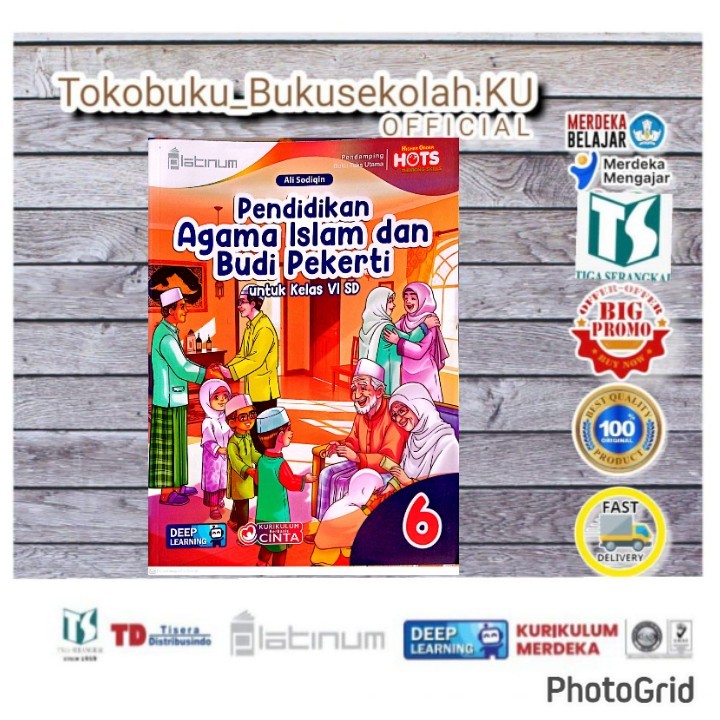 Diskon BUKU PLATINUM PEND AGAMA ISLAM KELAS 6 SD/MI TERBARU 2026 PENERBIT TIGA SERANGKAI
