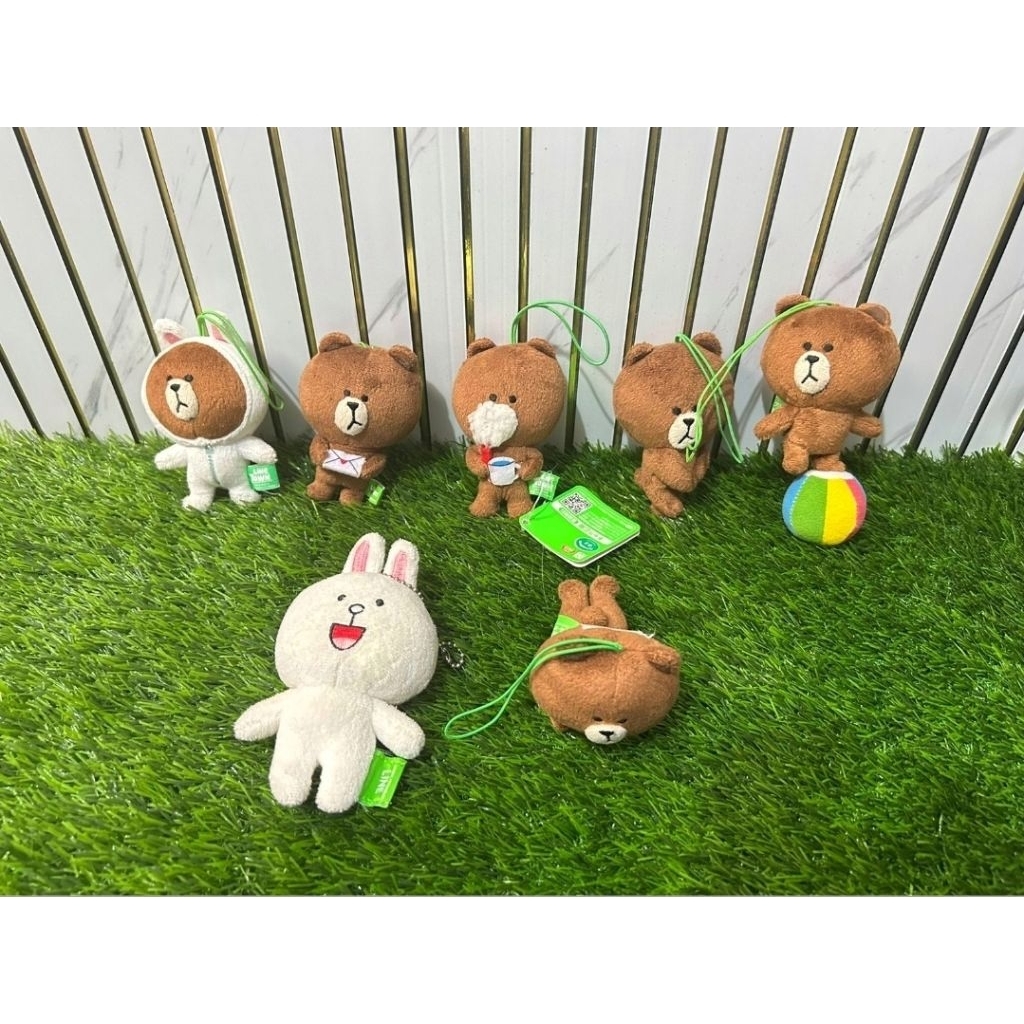 Ganci Boneka Conny Cony Brown Brand Original New Tag (Line & Friend ORI)