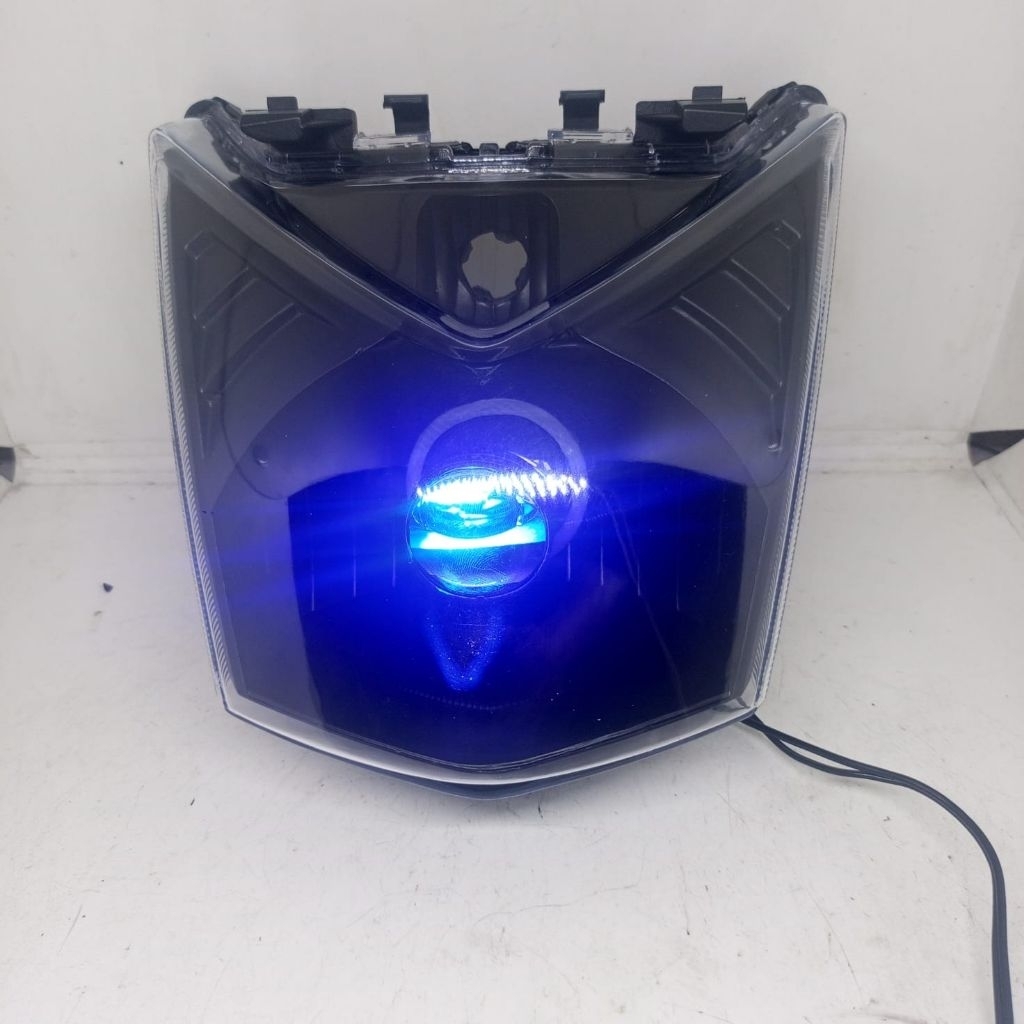 LAMPU DEPAN BEAT FI LAMPU H4 SATU SET TINGGAL PASANG