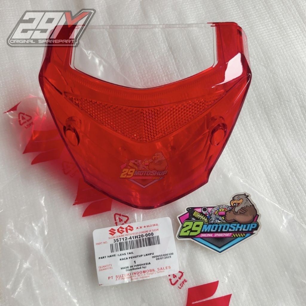 Mika Kaca Lampu Stop Belakang Suzuki Skydrive Original SGP