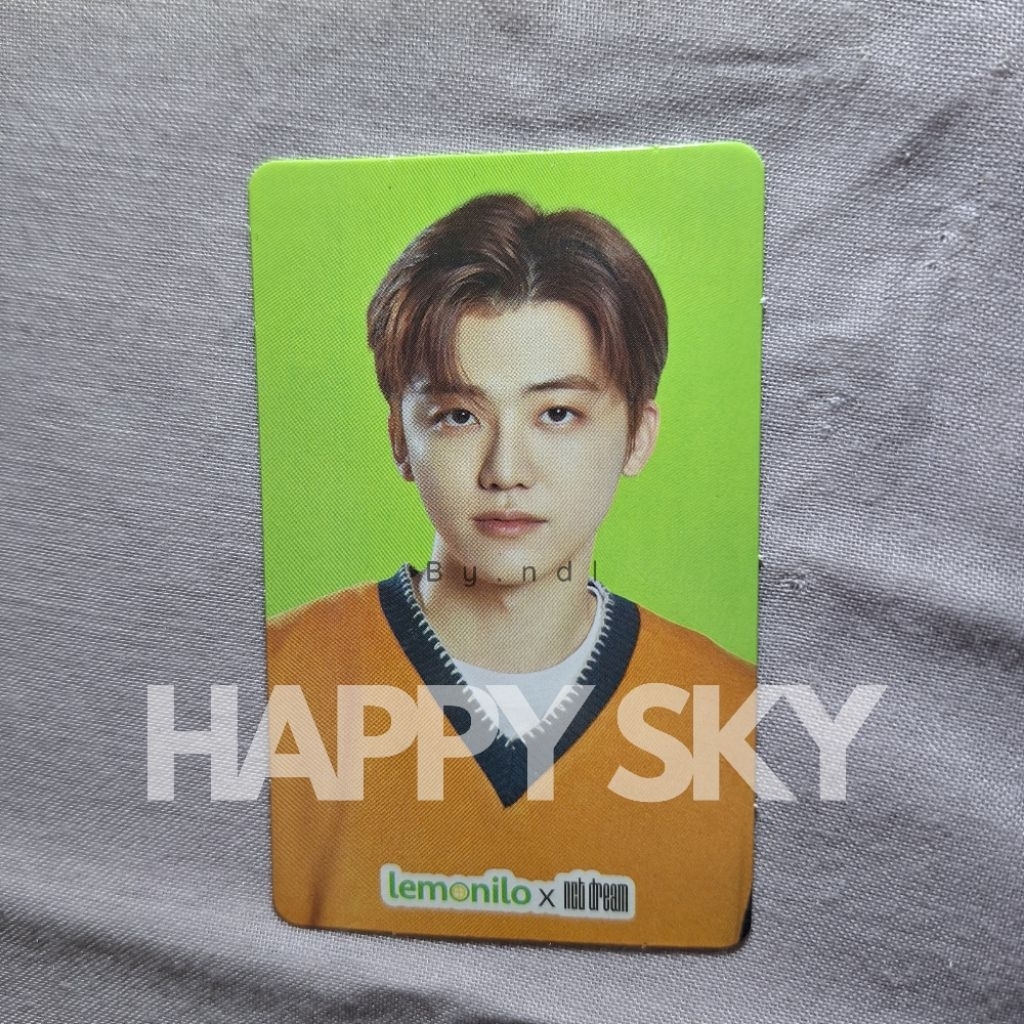Photocard NA JAEMIN LEMONILO X NCT DREAM OFFICIAL || NCT NCT DREAM