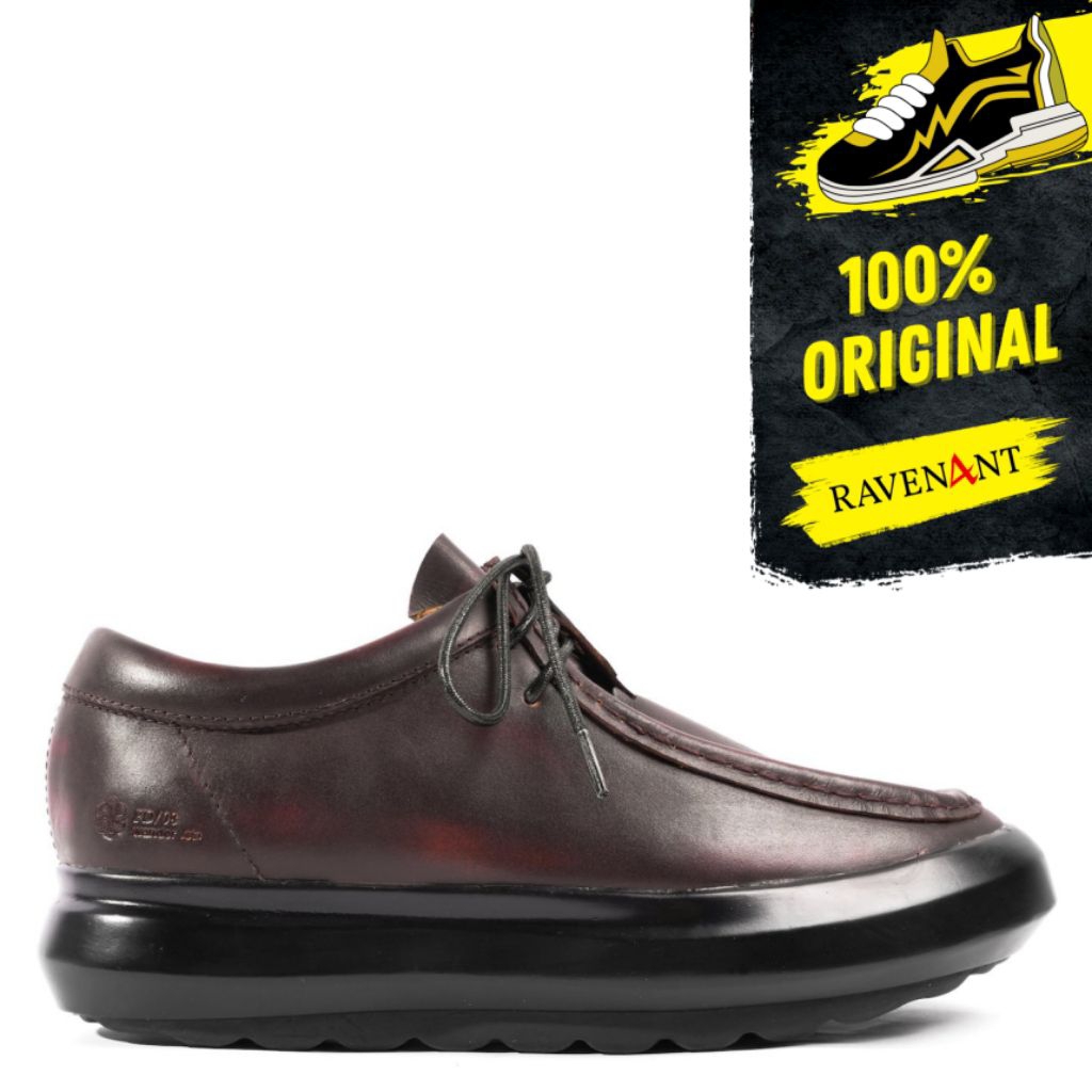 WANDER ETC FD/08 Heritage Brown Black ORIGINAL - Sepatu Moccasin Pria/Wanita