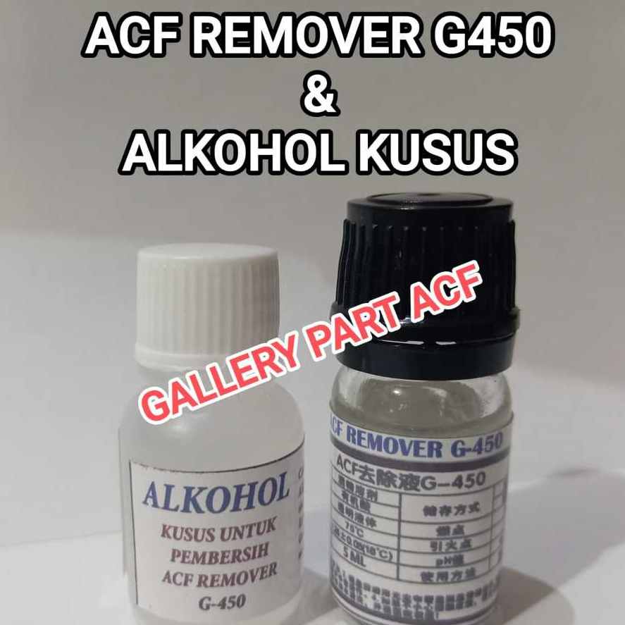 ACF REMOVER PEMBERSIH Lem Acf bonding Lem LCD Perekat lcd dan Cof Lem cof