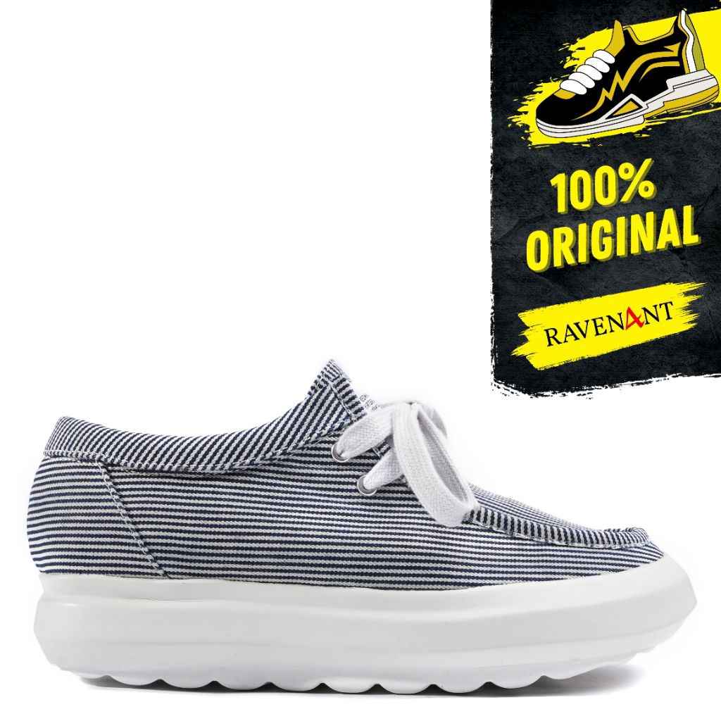 WANDER ETC FD/08 x BEDWIN & THE HEARTBREAKERS Hickory Blue ORIGINAL - Sepatu Moccasin Pria/Wanita