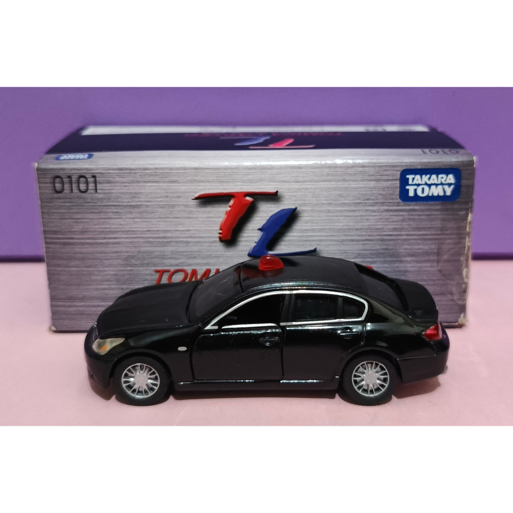 Diecast Takara Tomy Tomica Limited 0101 Nissan Skyline (V36) Security Car