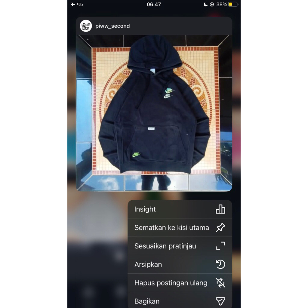 HOODIE NIKE 7 SWOOSH