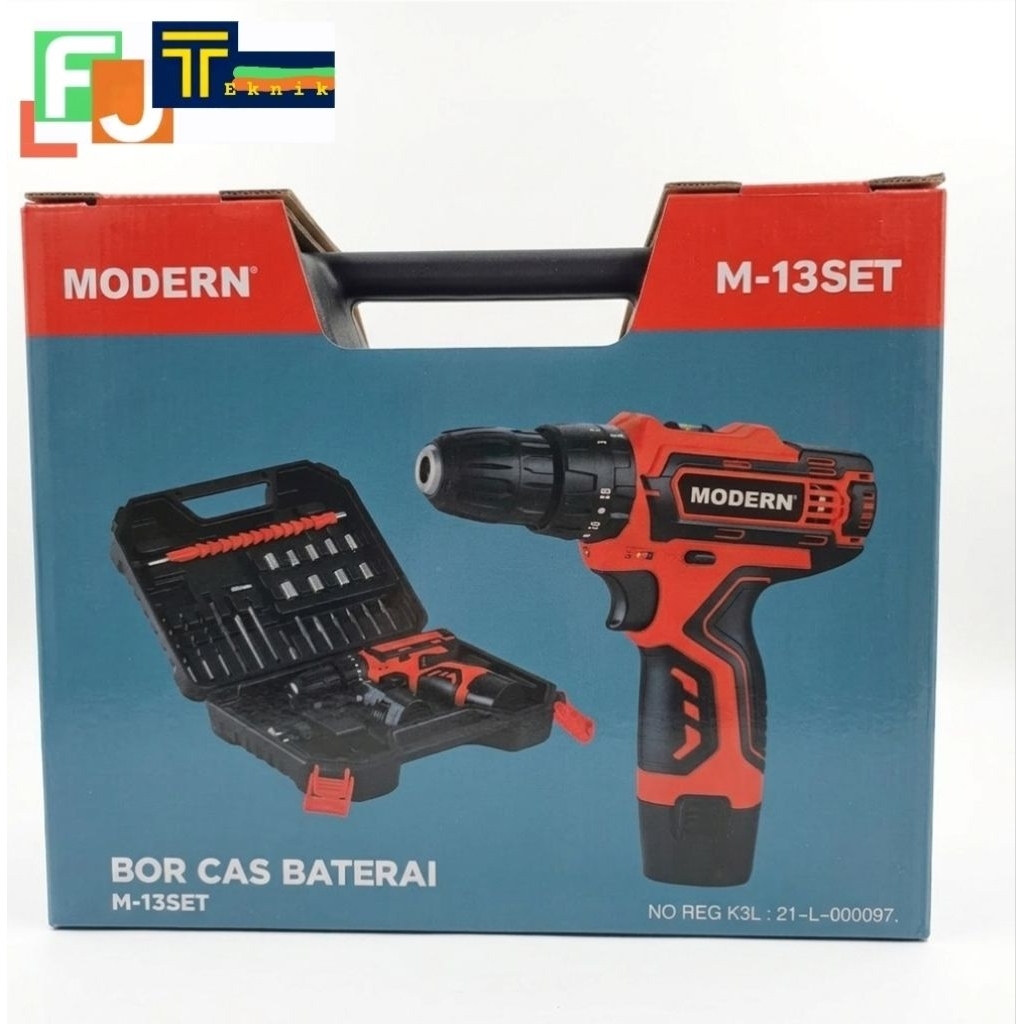 Bor Cas Modern M-13set (Cordless drill)