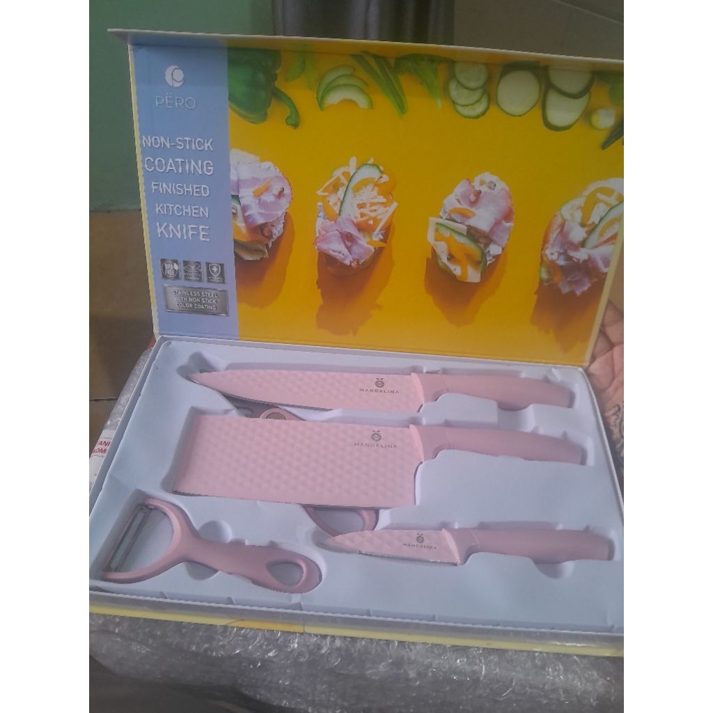 pero knife set/ set pisau dapur elegan
