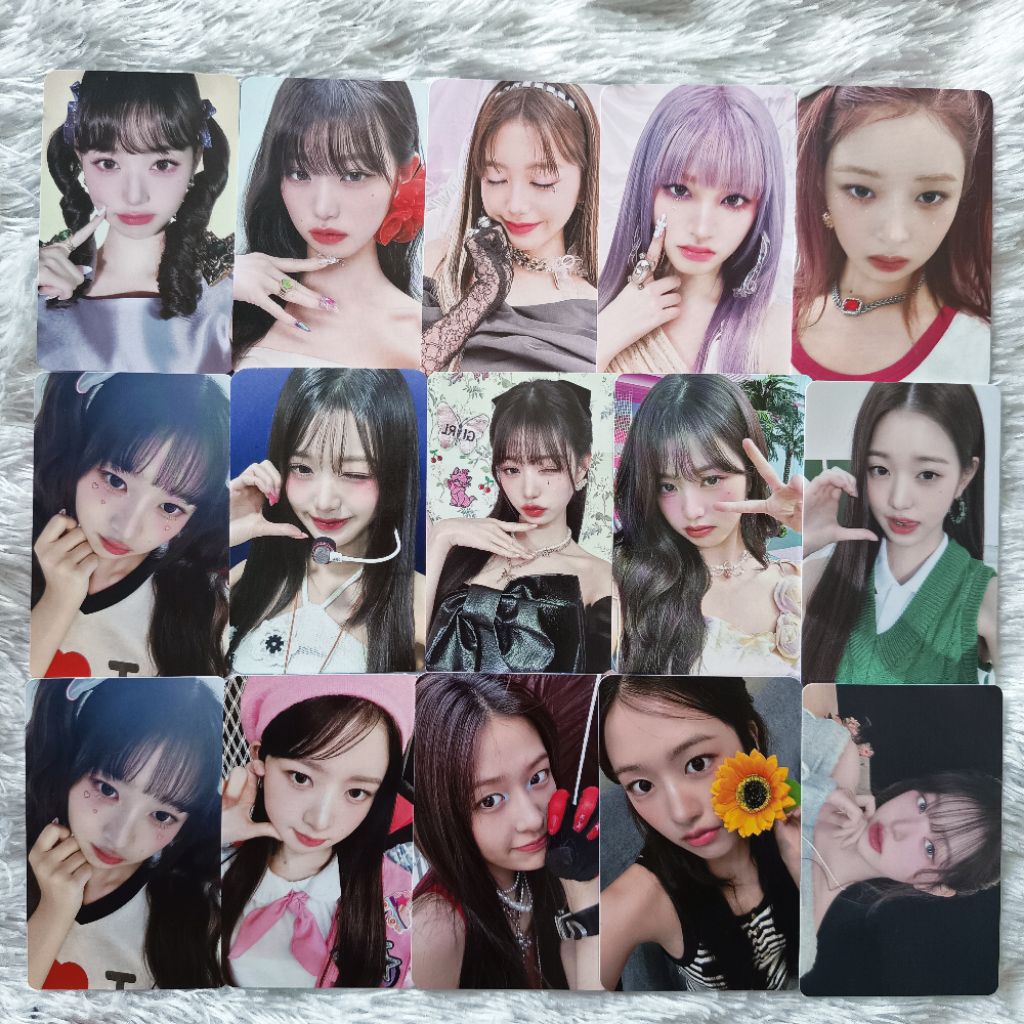 Photocard IVE Official Rei Mine Off The Records Empathy Loved Ive Liz Leeseo Gaeul I've Yujin Switch