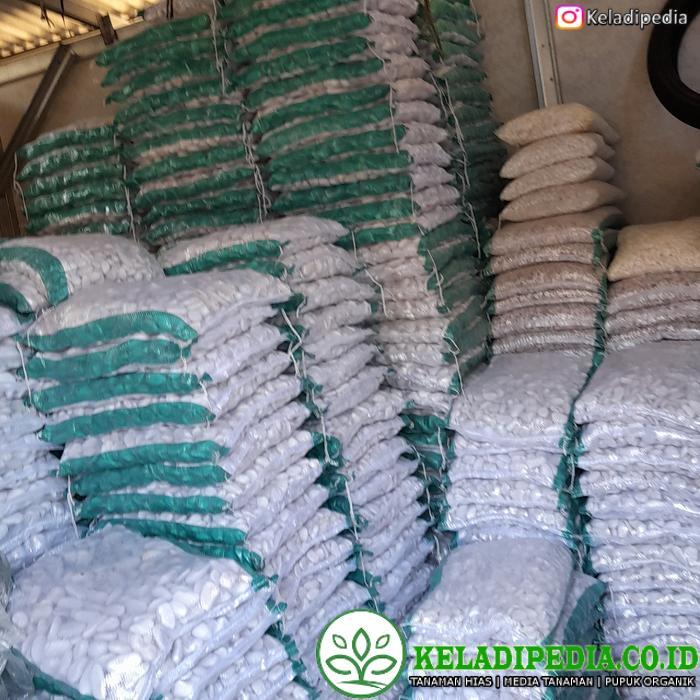 Batu koral hiasan taman 10kg // Batu koral putih 10kg
