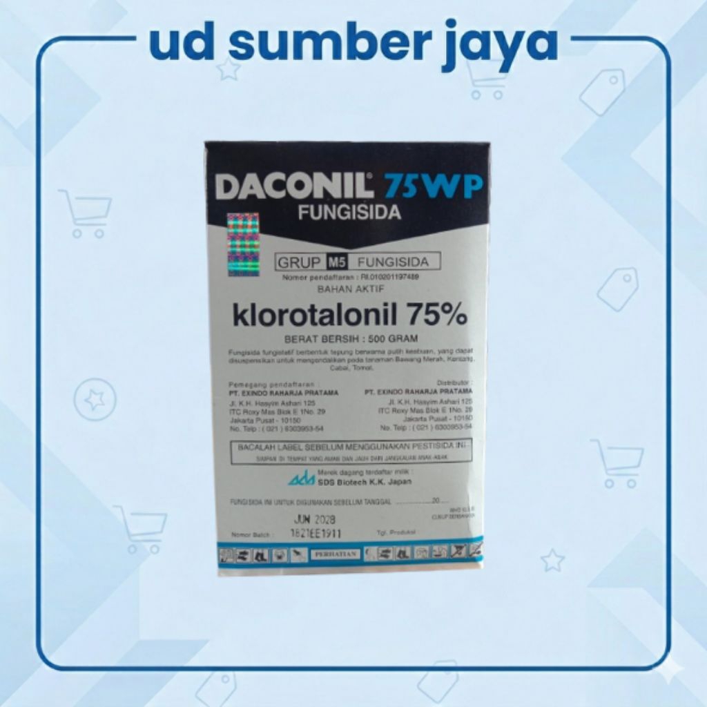 Fungisida Daconil 75 WP 500 Gram Klorotalonil