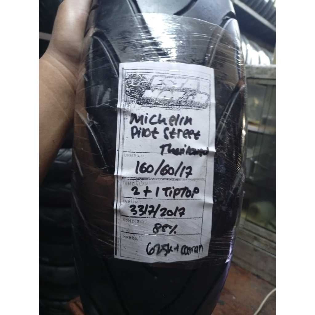 BAN COPOTAN MICHELIN PILOT STREET RING 17 UKURAN 160 60 17 KODE3317