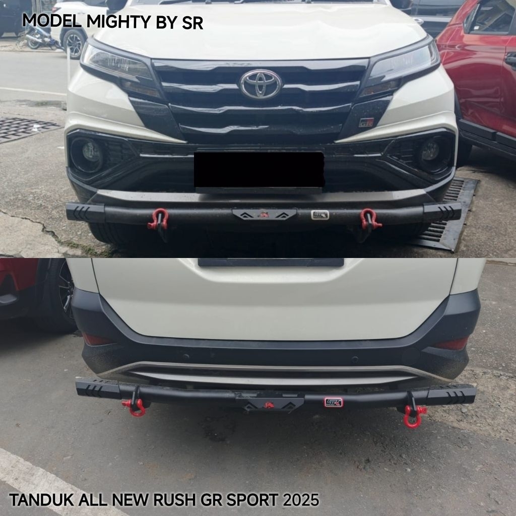 TANDUK MIGHTY DEPAN/BELAKANG ALL NEW RUSH 2018-2026 BY SUNRISE