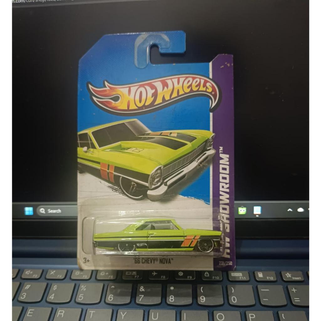 Hot wheels 66 Chevy Nova Hw Showroom