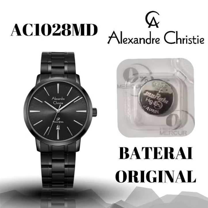 Baterai jam Alexandre christie original AC1028MD