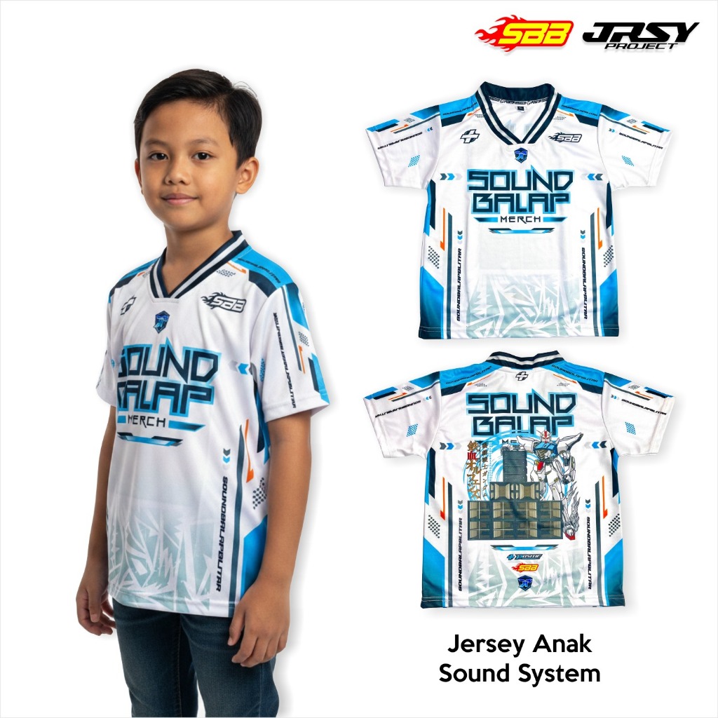Jersey Sound Horeg Anak Balap Kaos Sound System Premium Sound Balap Blitar