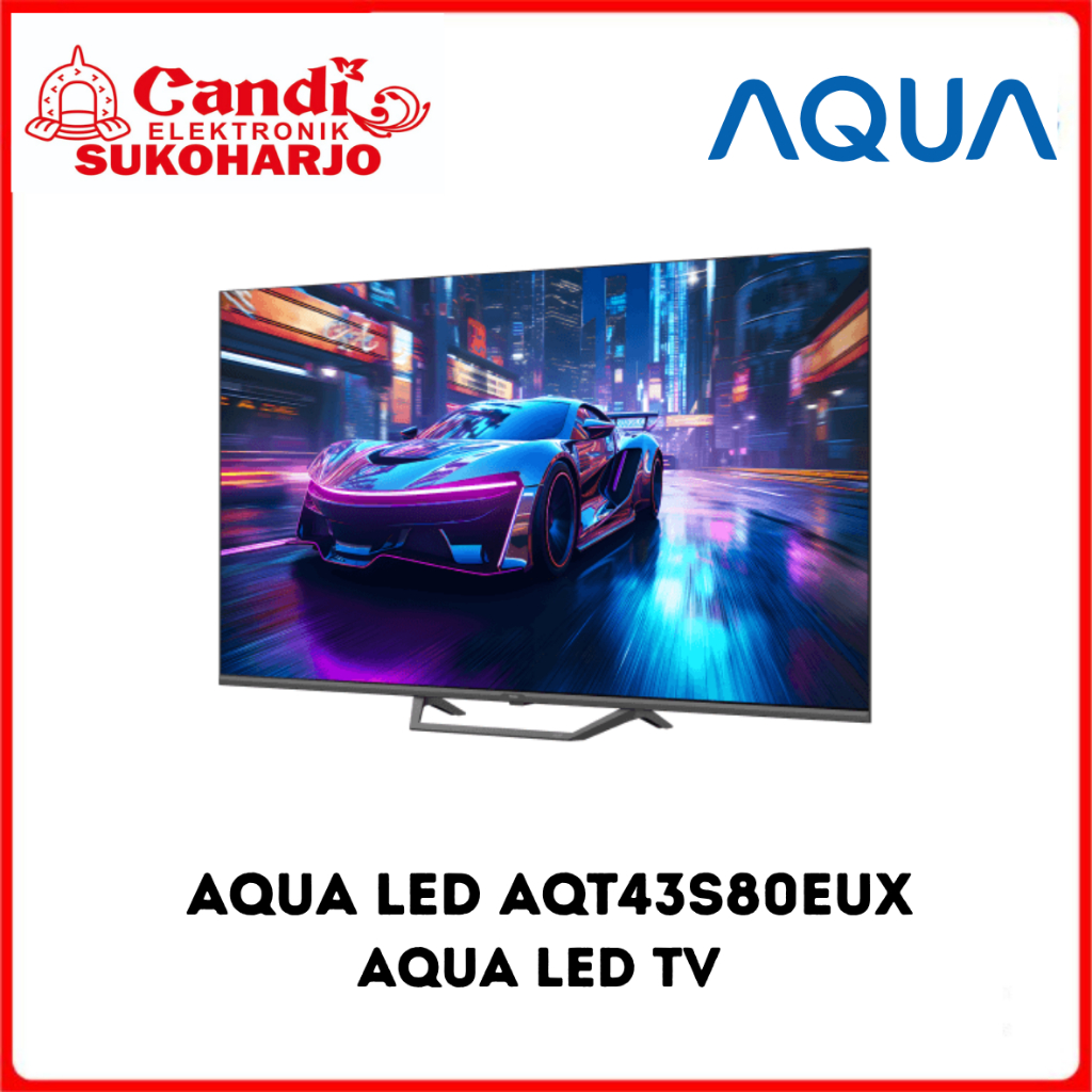 Google TV AQUA 43 Inch 4K UHD Smart TV - AQT43S80EUX