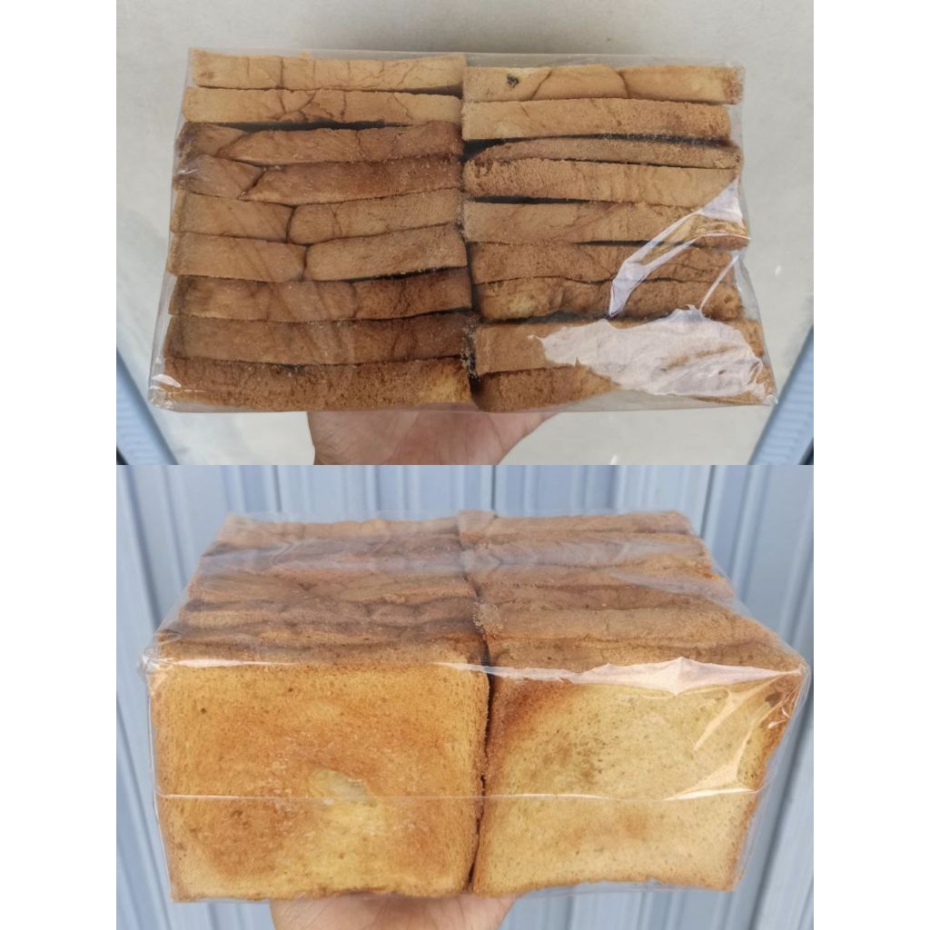 Roti Tawar Kering Panggang Jadul