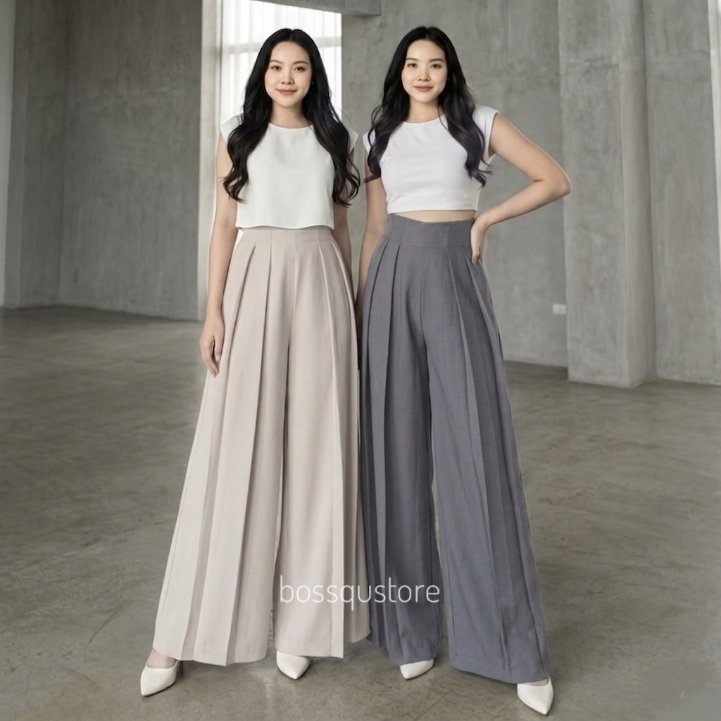 Lavie Pants - Culote Palazzo Highwaist Celana Panjang Wanita