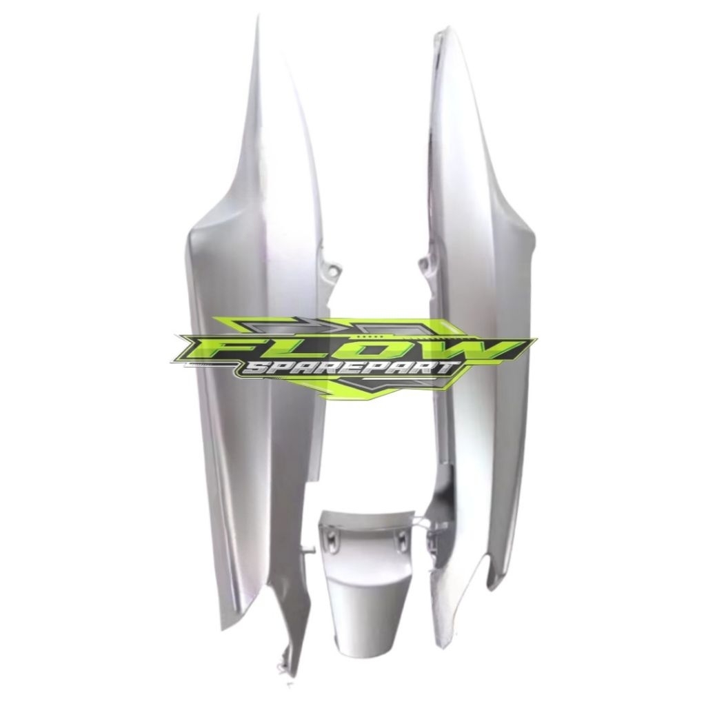 Cover Body Belakang Yamaha Mio Sporty Mio Smile Warna Silver