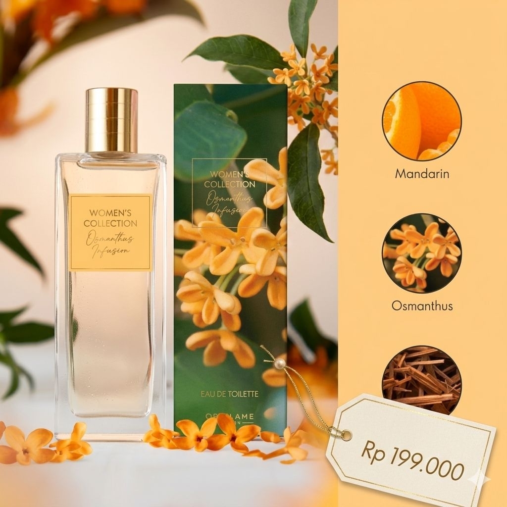 Women's Collection Osmanthus Infusion Parfum Wanita Oriflame