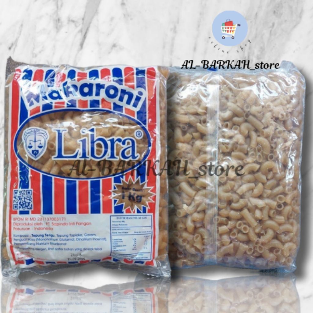 Makaroni Libra /1kg makaroni mentah