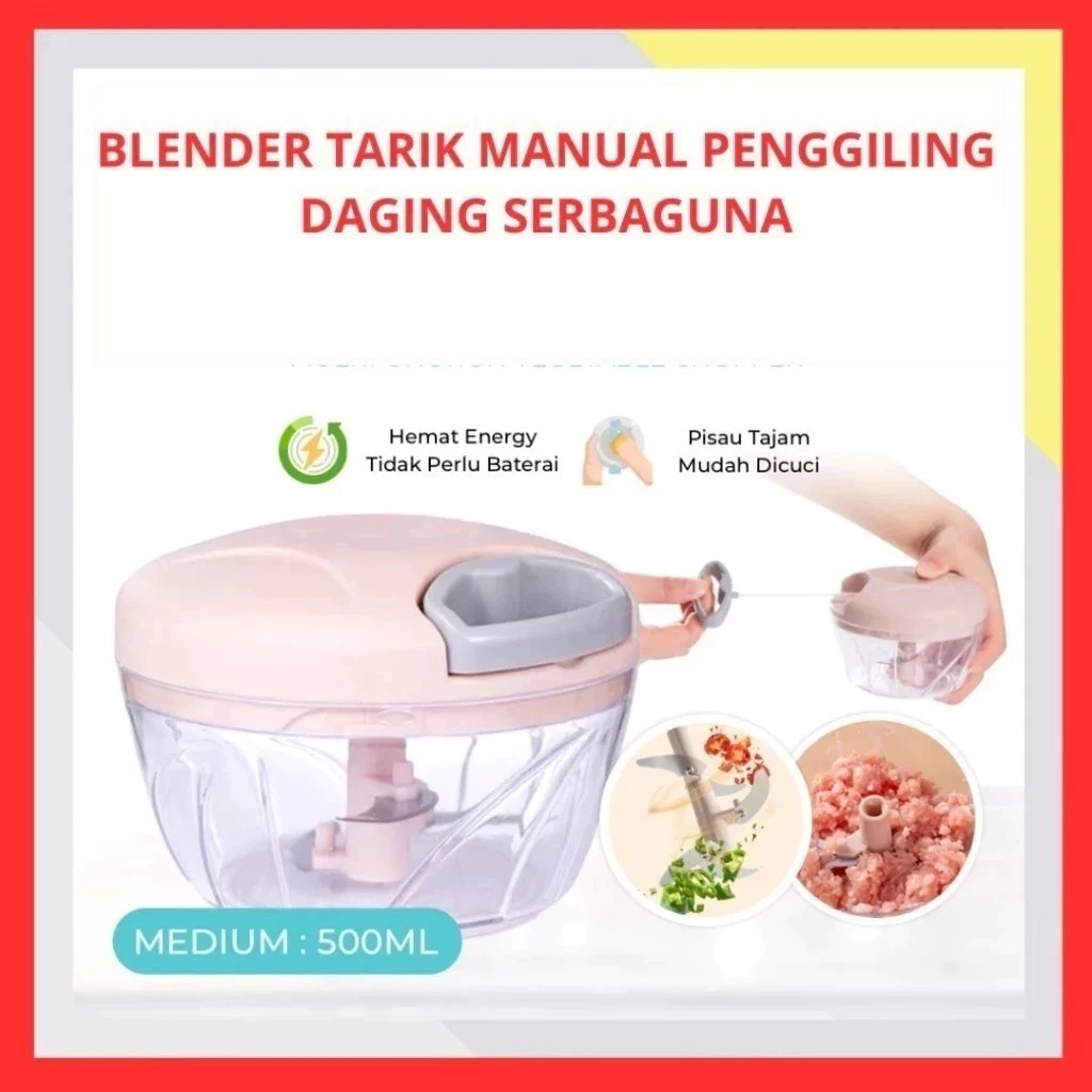 Blender Tangan Manual Tanpa Listrik